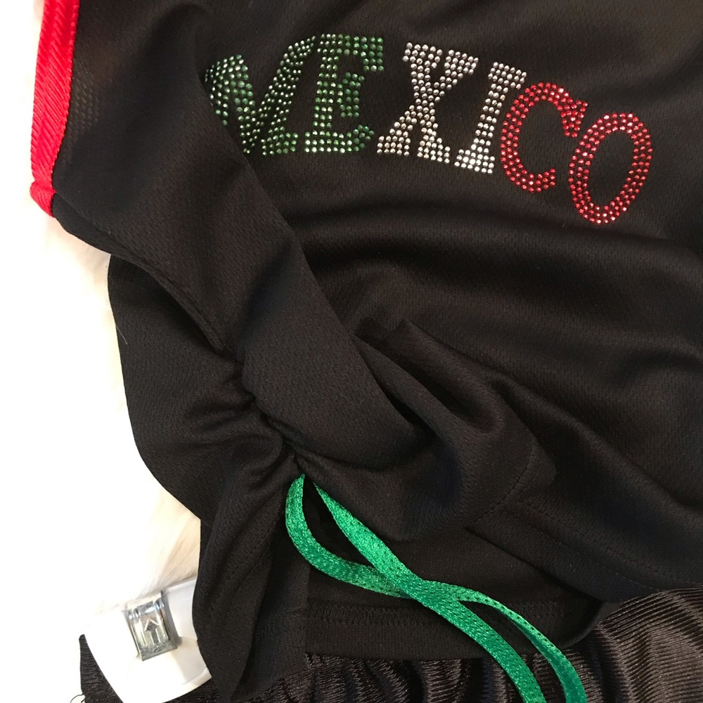 Kids Mexico Tank Top and Skort Set Sz 4 🇲🇽 - Picture 4 of 8